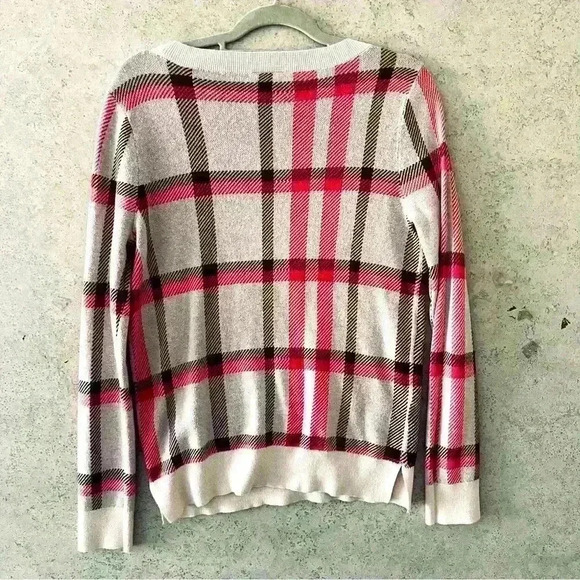 LOFT M WOMENS MULTICOLORED STRIPPED COTTON CASUAL LIGHTWEIGHT TRAVEL SWEATER - Picture 6 of 6